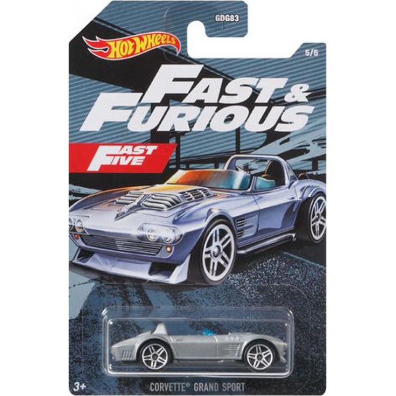 Mattel Hot Wheels Fast and Furious: Fast Five - Corvette Grand Sport Vehicle (GRP58)
