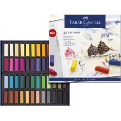 Fab-Castel- Soft pastel crayons mini box of 48 128248- Toys