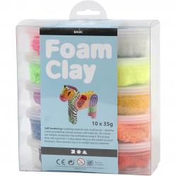Foam Cla- Basic 10x35g 7893- Toys