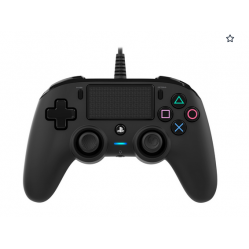 PS4 Nacon Wired Compact Controller Color Edition - Black