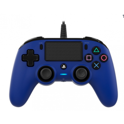 PS4 Nacon Wired Compact Controller Color Edition - Blue