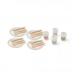 Kids CoNcept - DiNNerware 4 play set - BISTRO 1000565 - Toys
