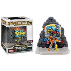 Funko PO- DELUXE Exclusive Marve- Luke Cage Graffiti 52711 889698527118