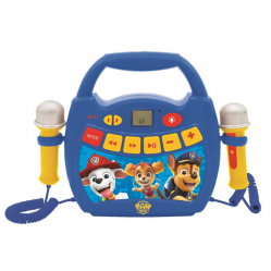 Lexibook - Paw Patrol Light Bluetooth Speaker with Mics aNd Rechargeable Battery MP320PAZ