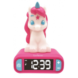Lexibook - UNicorN Alarm Clock w Night Light RL800UNI