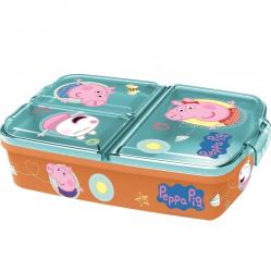 Euromi- Peppa Pig multi compartment sandwich box 0888087-13920