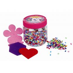 HAM- Bead- 4000 pcs. with 3 ass. pin plates (382051- Toys