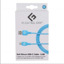 Floating Grip 05M Silicone U-C Cable Blue