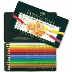 Fab-Castel- Polychromos Colour Pencil tin of 12