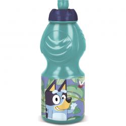 Euromi- Sports Water Bottle 400 ml- Bluey 0888087-50632- Toys