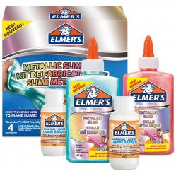 Elmer- Metallic Slime Kit 2109483- Toys