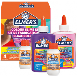 Elmer- Opaque Color Slime Kit 2109506- Toys