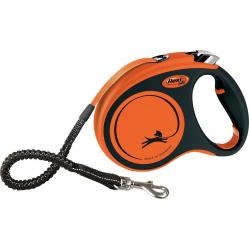 FLEX- Leash Xtreme M Tape 5M Bla-Orange Max 35K- 6008402- Pet Supplies