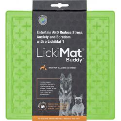 LICKI MAT - Dog Bowl Buddy GreeN 20X20Cm - (645.5352) - Pet Supplies