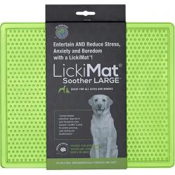 LICKIMAT - Dog Bowl Soother Xl GreeN 30,5X25,5Cm - (645.5392) - Pet Supplies