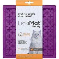 LICKIMAT - Cat Buddy Purple 20X20 - (785.5354) - Pet Supplies
