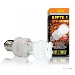 EXOTERR- Reptile Uvb 150 Fluorescent lamp 13W E2- 2201880- Pet Supplies