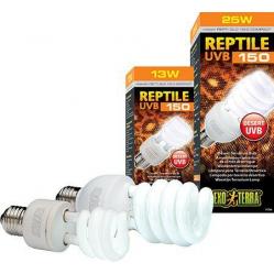 EXOTERR- Reptile Uvb 150 Fluorescent lamp 25W E2- 2201881- Pet Supplies