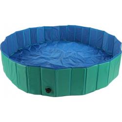 Flaming- Doggy Splash Pool Gre-Blue L 160X30C- 540058500219- Pet Supplies