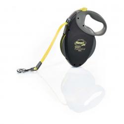 FLEX- Leash Giant L 10M Tape Bla-Neon Yellow Max 50K- 6007786- Pet Supplies