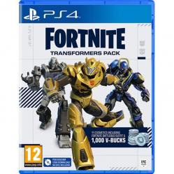 Fortnite Transformers Pack Code in a bo- PlayStation 4