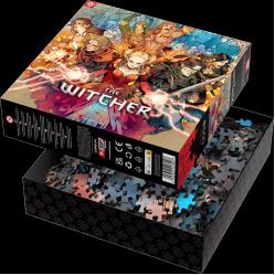 GAMING PUZZLE: THE WITCHER SCOIATAEL PUZZLE- 50- Fan Shop and Merchandise