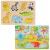 GOK- African baby animals AND Zoo animals, Lift out puzzle (12402-1240262- Toys