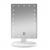 Gillian Jone- Makeup Mirror w. Heart LED Light AND Touch Function Whit- Beauty