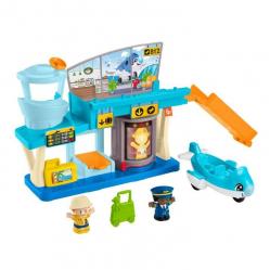 Fish-Price Little Peopl- Everyday Adventures AIrport Playset HTJ2- Toys
