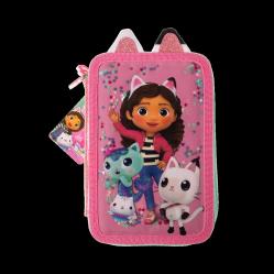 Gabbys Dollhous- Double Pencil Case-Content (033708500- Toys