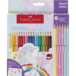 Fab-Castel- CP Colour Grip unicorn 18 AND 6 201543- Toys