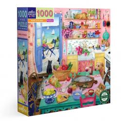 eeBo- Puzzle 1000 pc- Pink Kitche- EPZTPN- Toys
