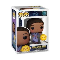 Funko PO- Vinyl Buddy Wis- Asha with Star (72420- Toys