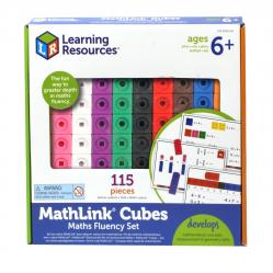 LearNiNg Resources - MathLiNk Cubes - Maths FlueNcy Set (LSP4299-SCA) - Toys