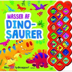 Masser af dinosaurer - med 22 lydknapper - Toys