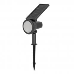 EGL- SAMBUCO SOLAR SPOT SPIKE RGB- Blac- Garden Patio and Outdoor