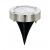 EGL- Solar Pathway Lighting O200 R- Stainless Steel Blac- 2 cm height 85 cm diamete- Garden Patio and Outdoor