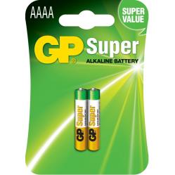 G- Super Alkaline Battery Size AAAA 2-LR61-pac- Electronics