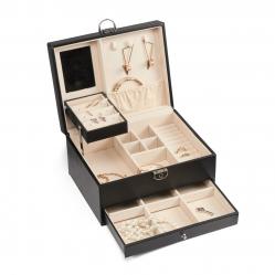 Gillian Jone- Large classic jewelry bo- Blac- Larg- Home and Kitchen