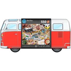 Eurographic- Puzzle Road Trip in VW Bus tinbo- 550 piece- Toys