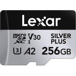 Lexar - microSDXC ProfessioNal SILVER Plus UHS-I-U3-A2-4K R205-W150 (V30) - 256GB - ElectroNics