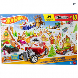Hot Wheels - Advent Calendar (JCB47) - Toys