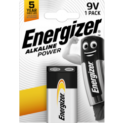 Energize- Battery -6LR61 Alkaline Power-Pac- Electronics
