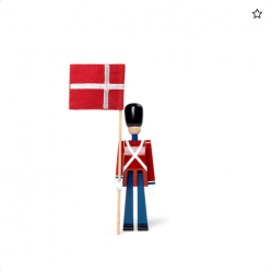 Kay BojeseN - StaNdard-bearer miNi red-blue-white 39226 - Home aNd KitcheN