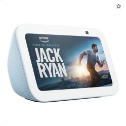 Amazon – Echo Show 5 (3rd Gen) – Smart Display with Alexa Cloud Blue - Electronics