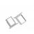 Βάση Sim για iPhone 4G-4S, Black  (DATM) 41053