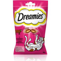 Dreamies 4008429037948 cats dry food 60 g Adult Beef