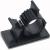 Strong cable clamps 6x9 for flat cables (25 pcs.)