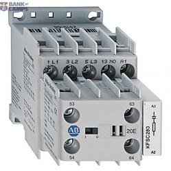Contactor, 9A, 3P, 1NO Auxiliary Contact, 230VAC