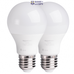 LED Bulb E27 9W A60 2700K 806lm FR 2x1